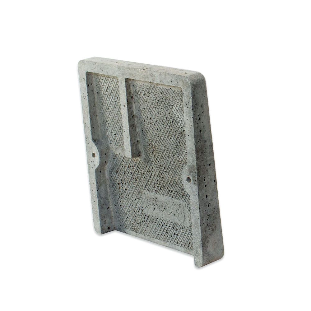 Naturschutzprodukt Fledermaus-Wandschale 2FE Nisthilfe H 30 cm aus Holzbeton