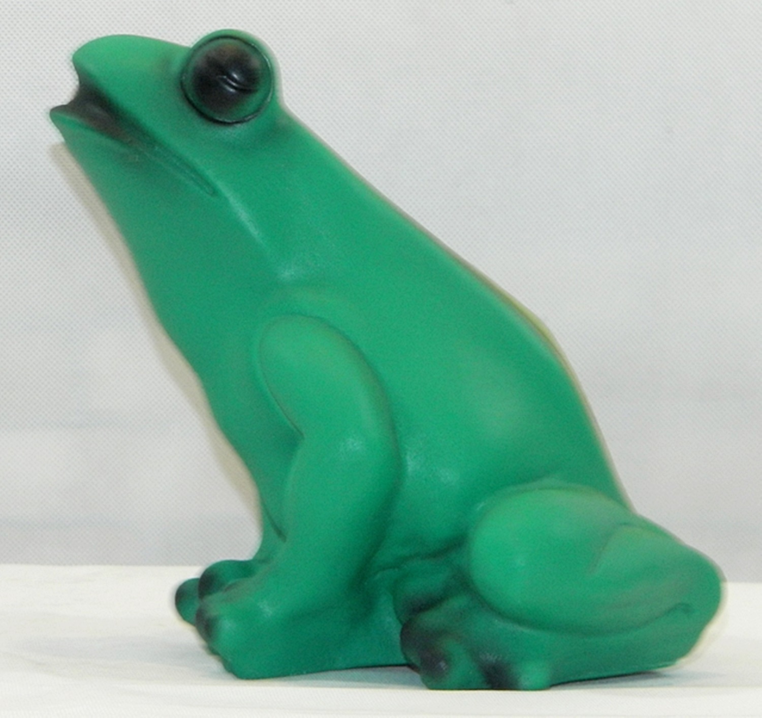 Deko Figur Frosch H 18 cm mit Bewegungsmelder Scherzbewegungsmelder Quak Quak