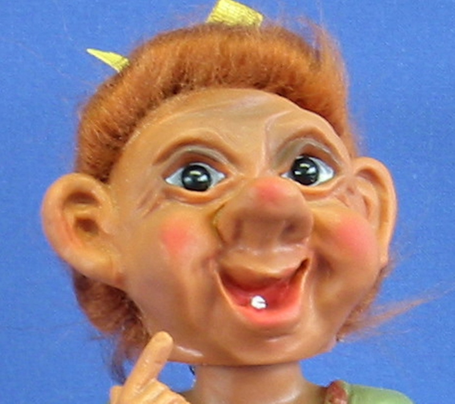 Souvenir Wackel Figur Annemirl groß H 23 cm Wackelfigur Original mit  beweglichem Kopf