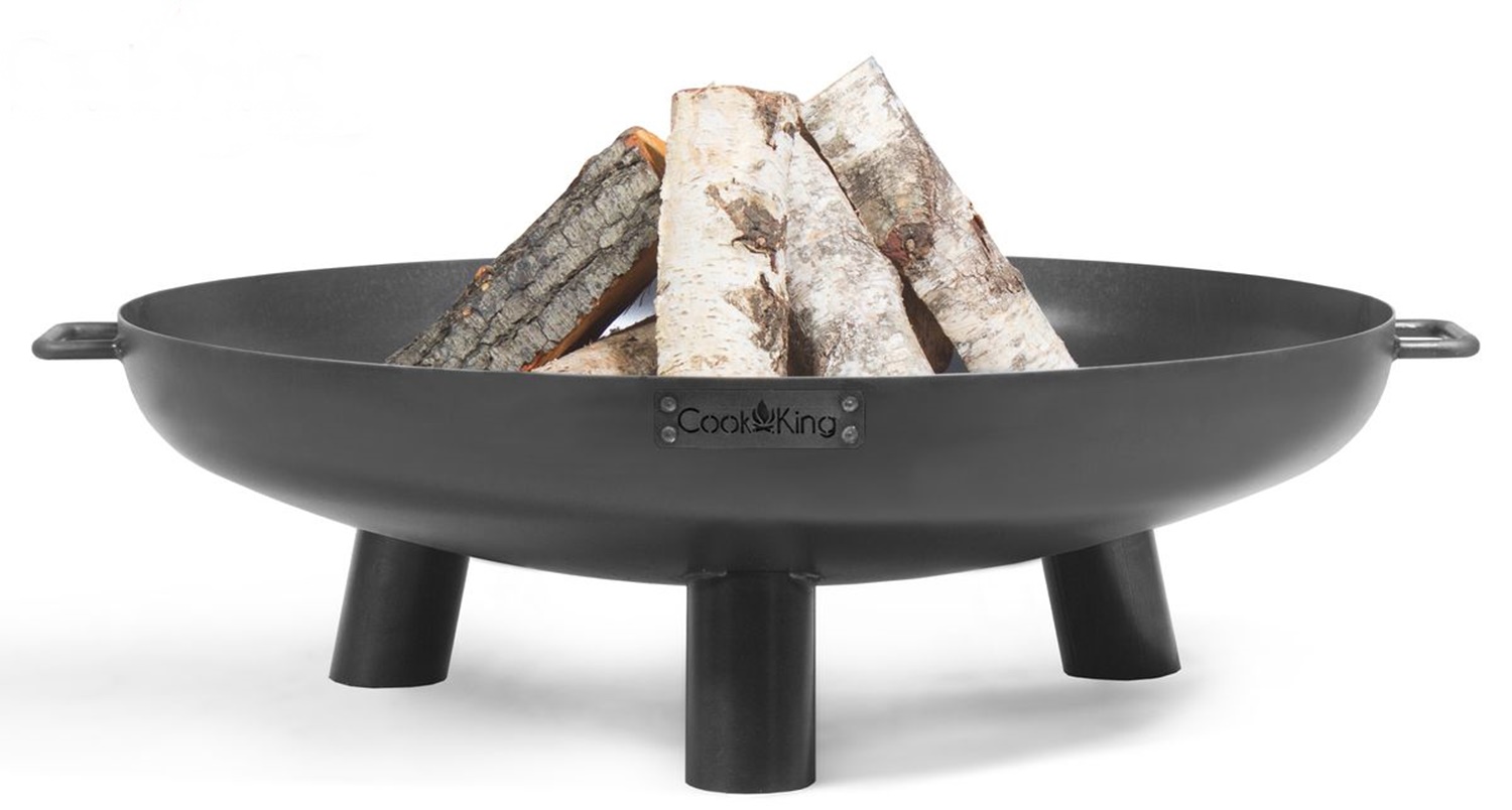 Feuerschale "Bali" Ø 60cm Feuerstelle für den Garten aus Stahl Feuerkorb als Wärmequelle oder Grill