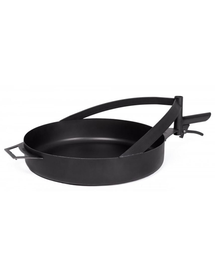 Stahlpfanne D 50 cm für Feuerschale "Montana X" Pfanne aus Stahl zum Befestigen am Mast