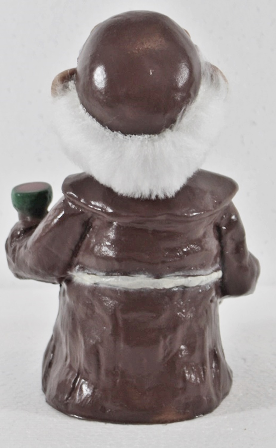 Souvenir Wackel Figur Mönch groß H 24 cm Wackelfigur Original mit Wackelkopf