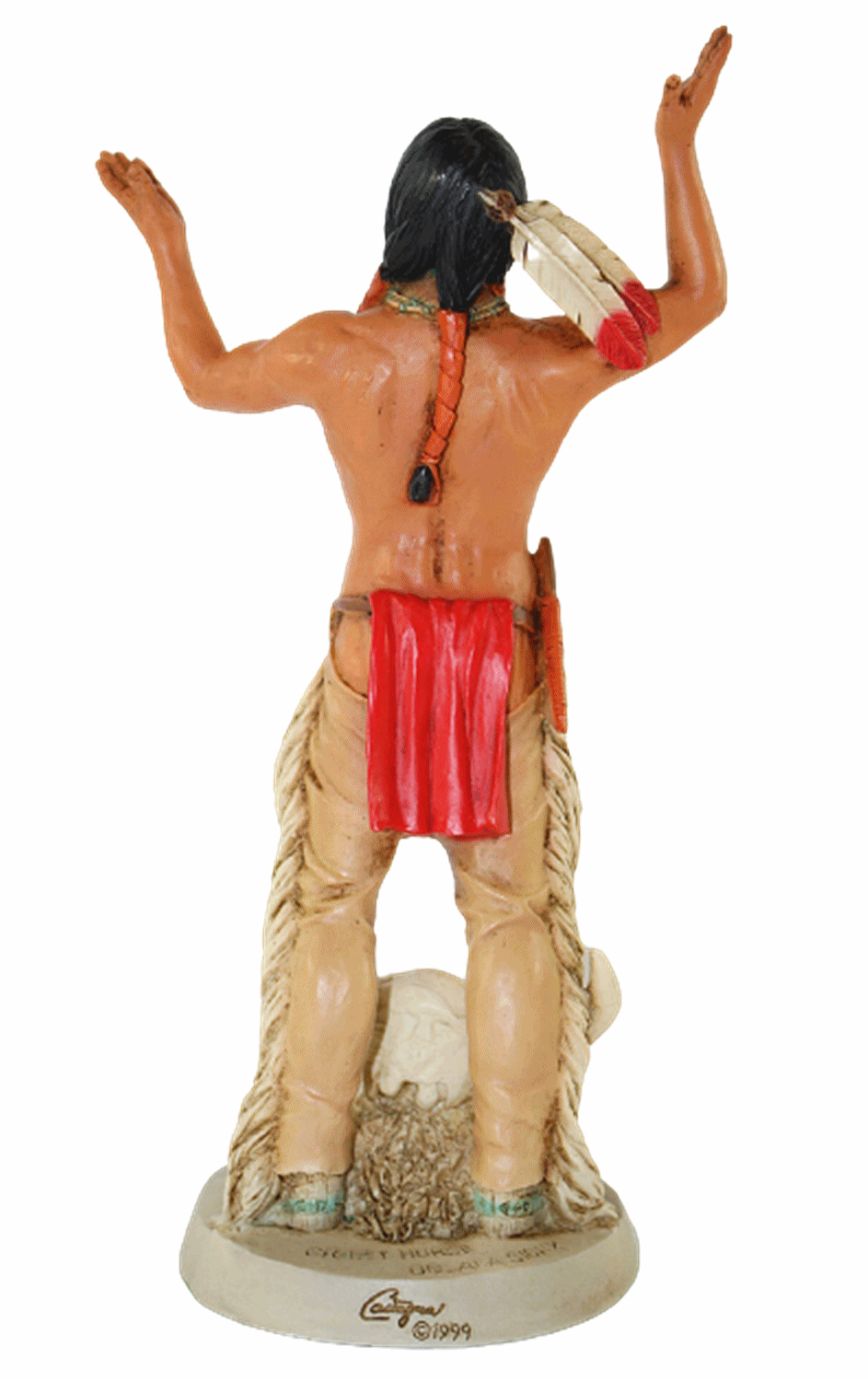 Indianerfiguren Indianer berühmte Häuptlinge Anführer H 20-23 cm 5-er Satz Castagna Limited Edition