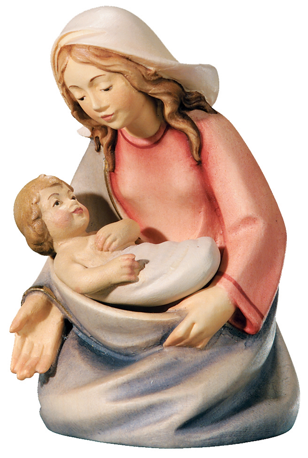 Krippe mit Krippenfiguren Leonardo Kollektion 20 Teilig Heiligenfigur Holzfigur Holzstatue