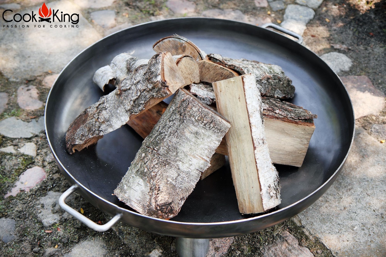 Feuerschale "Bali" Ø 60cm Feuerstelle für den Garten aus Stahl Feuerkorb als Wärmequelle oder Grill