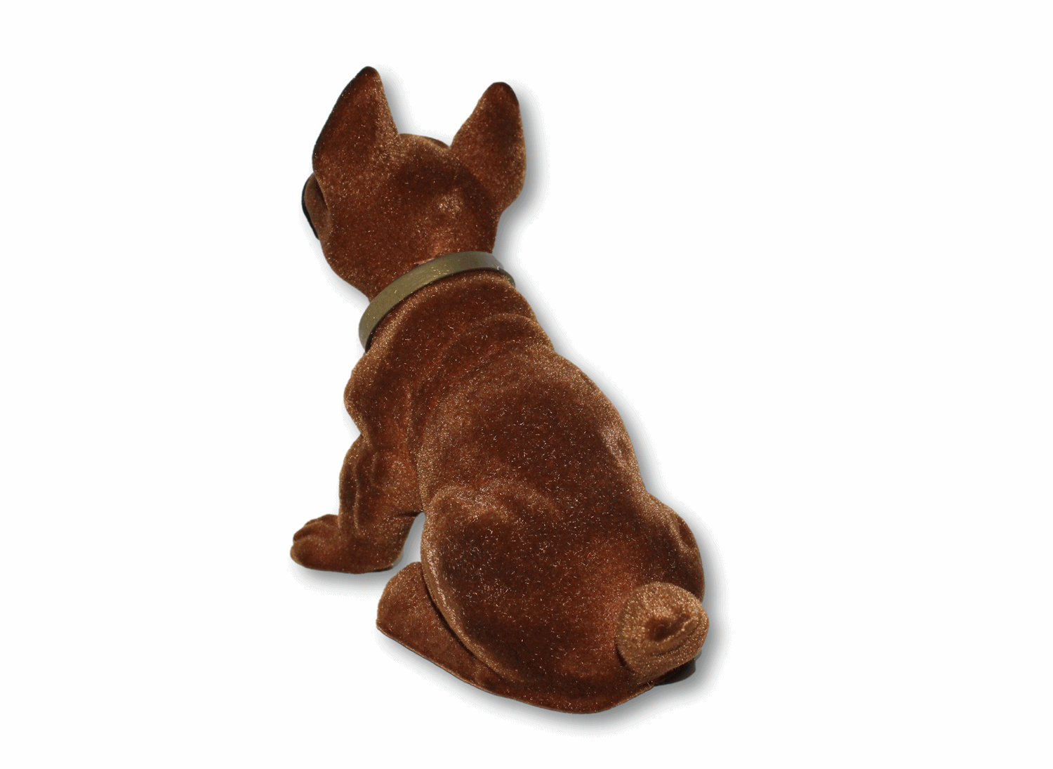 Wackel Figur Hund Boxer Wackelfigur H 14 cm klein Dekofigur mit Wackelkopf