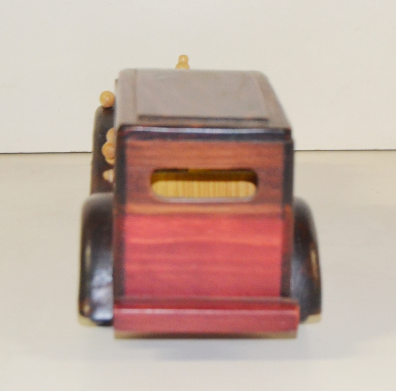 Holzauto Nostalgie Modellauto Oldtimer L 37 cm Nostalgisches Modellwagen aus Holz