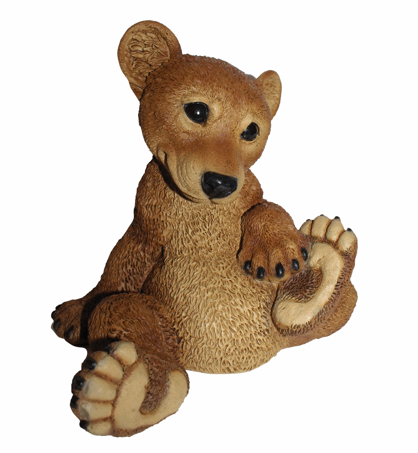 Dekofigur Sammler Tierfigur Bärfigur junge Bären 3-er Satz Kollektion Castagna aus Resin H 21-24 cm