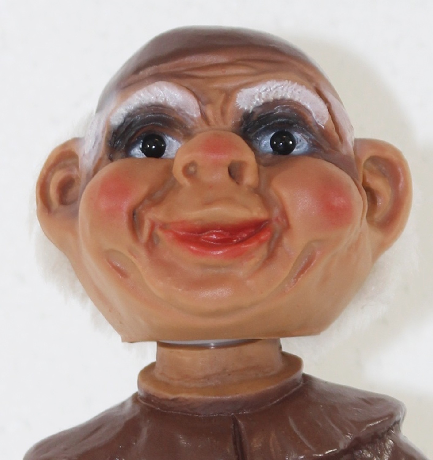 Souvenir Wackel Figur Mönch klein H 15 cm Wackelfigur Original mit Wackelkopf