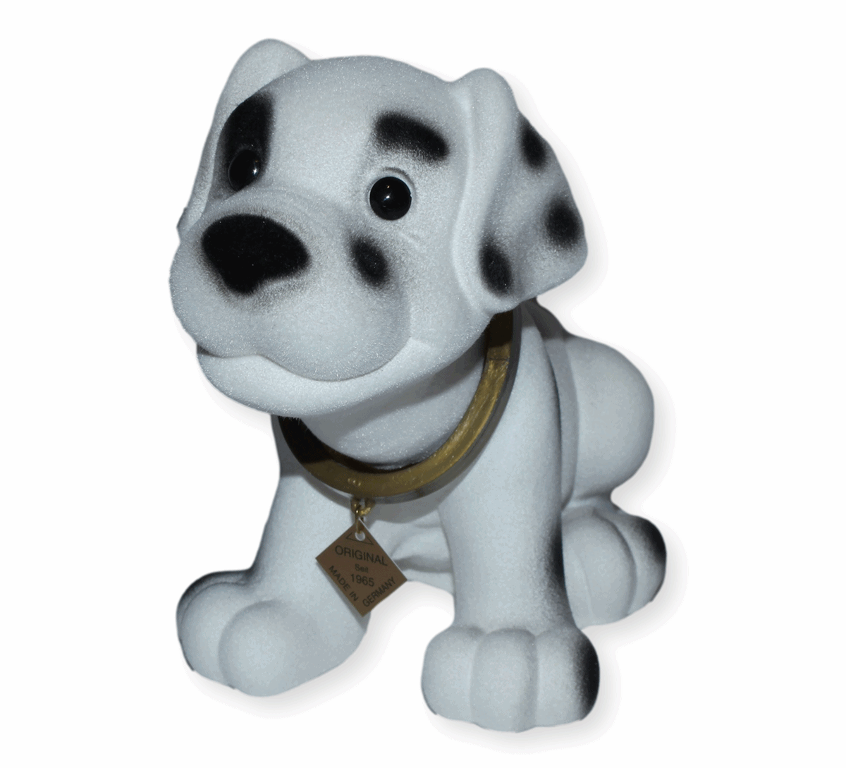 Wackel Figur Hund Dalmatiner Wackelfigur H 18 cm groß Dekofigur mit Wackelkopf